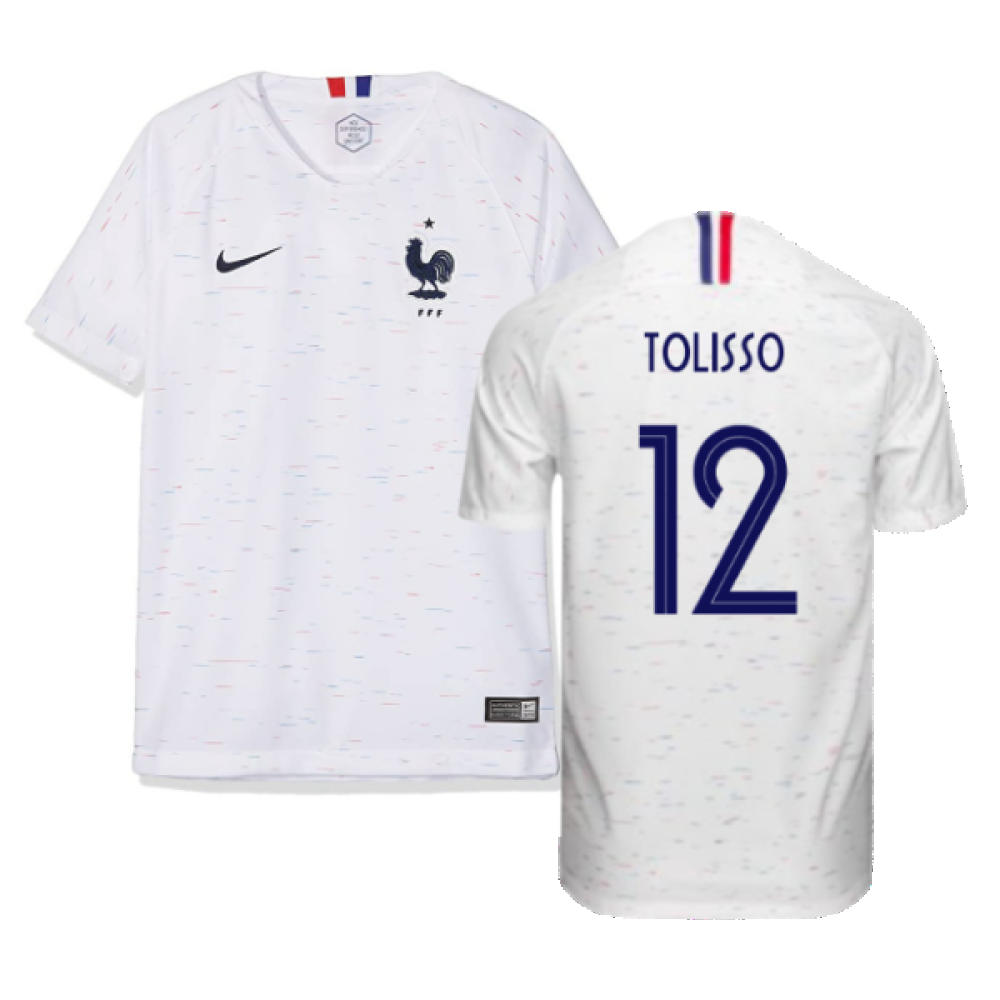 France 2018-19 Away Shirt (XL) (Good) (Tolisso 12)_0