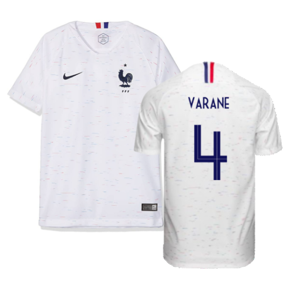 France 2018-19 Away Shirt (XL) (Good) (Varane 4)_0