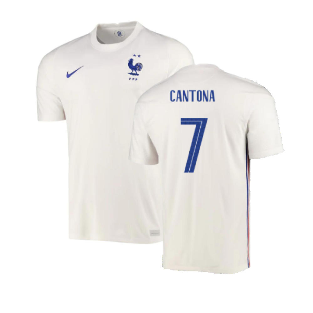 France 2020-21 Away Shirt (XXL) (Good) (Cantona 7)_0