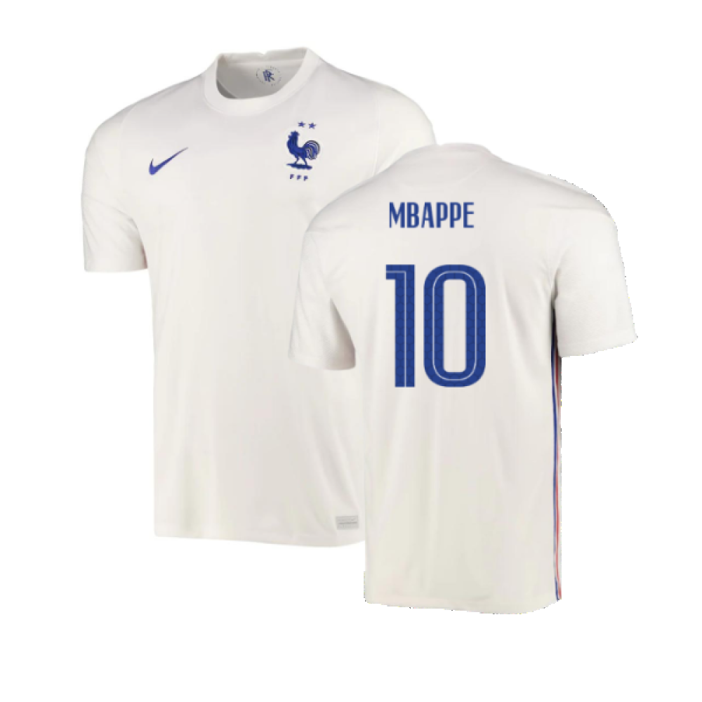 France 2020-21 Away Shirt (XXL) (Good) (Mbappe 10)_0