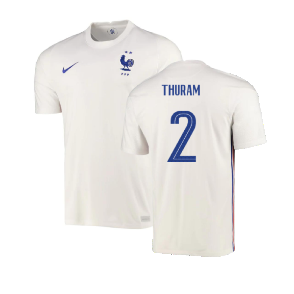 France 2020-21 Away Shirt (XXL) (Good) (Thuram 2)_0