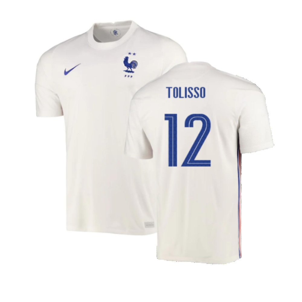 France 2020-21 Away Shirt (XXL) (Good) (Tolisso 12)_0