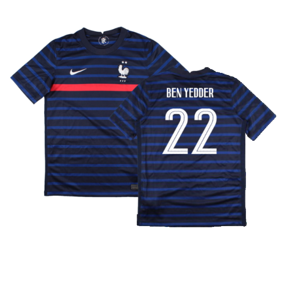 France 2020-21 Home Shirt (Mint) (Ben Yedder 22)_0