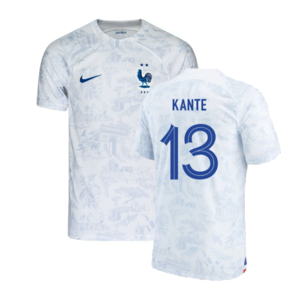 France 2022-23 Away Shirt (Mbappe #10) (Womens M) (Good) (KANTE 13)_0