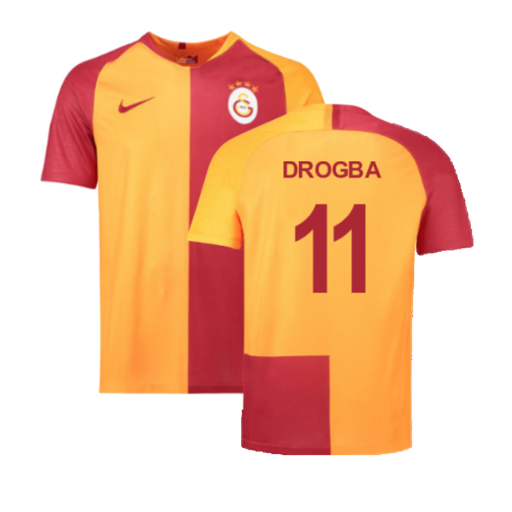 Galatasaray 2018-19 Home Shirt (2XL) (Excellent) (Drogba 11)_0