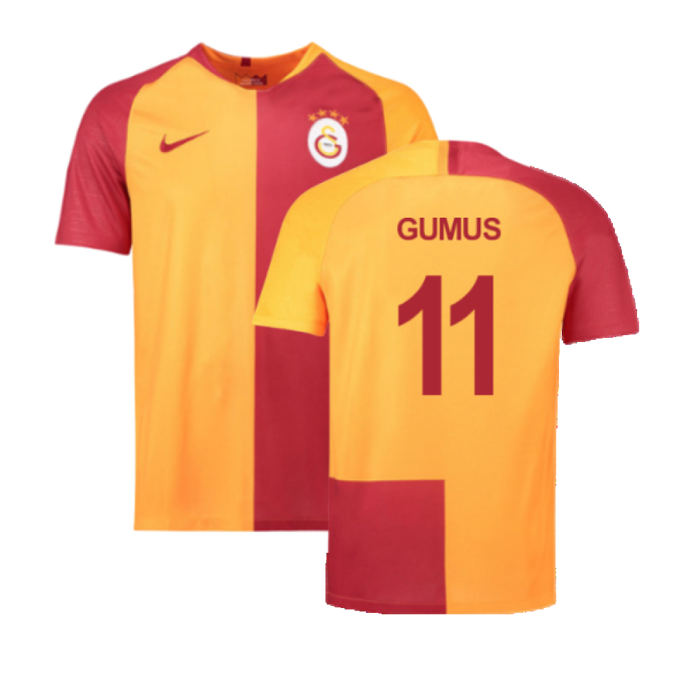 Galatasaray 2018-19 Home Shirt (2XL) (Excellent) (Gumus 11)_0