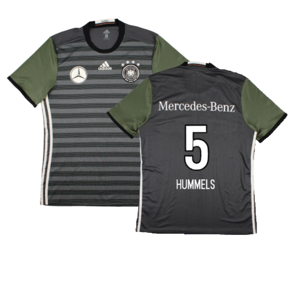 Germany 2016-17 Away Match Issue Shirt (L) (Excellent) (Hummels 5)_0