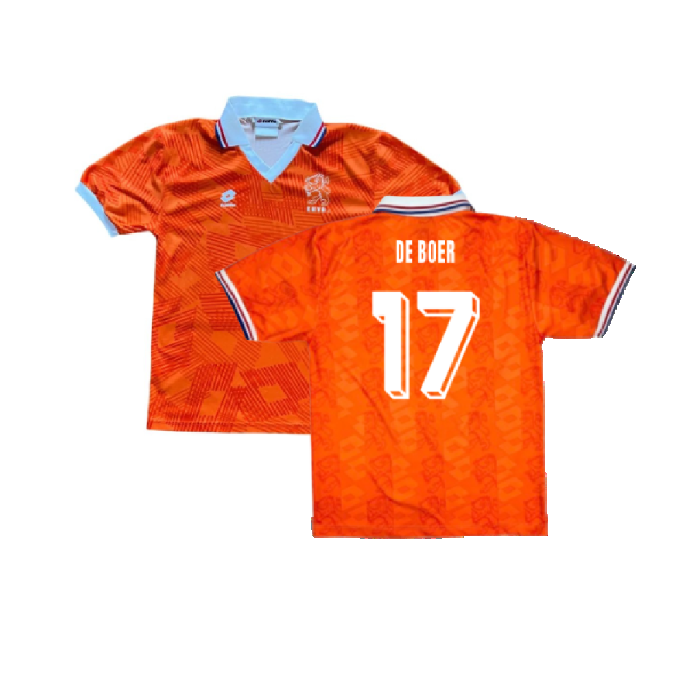 Holland 1992-94 Home Shirt (L) (Excellent) (De Boer 17)_0