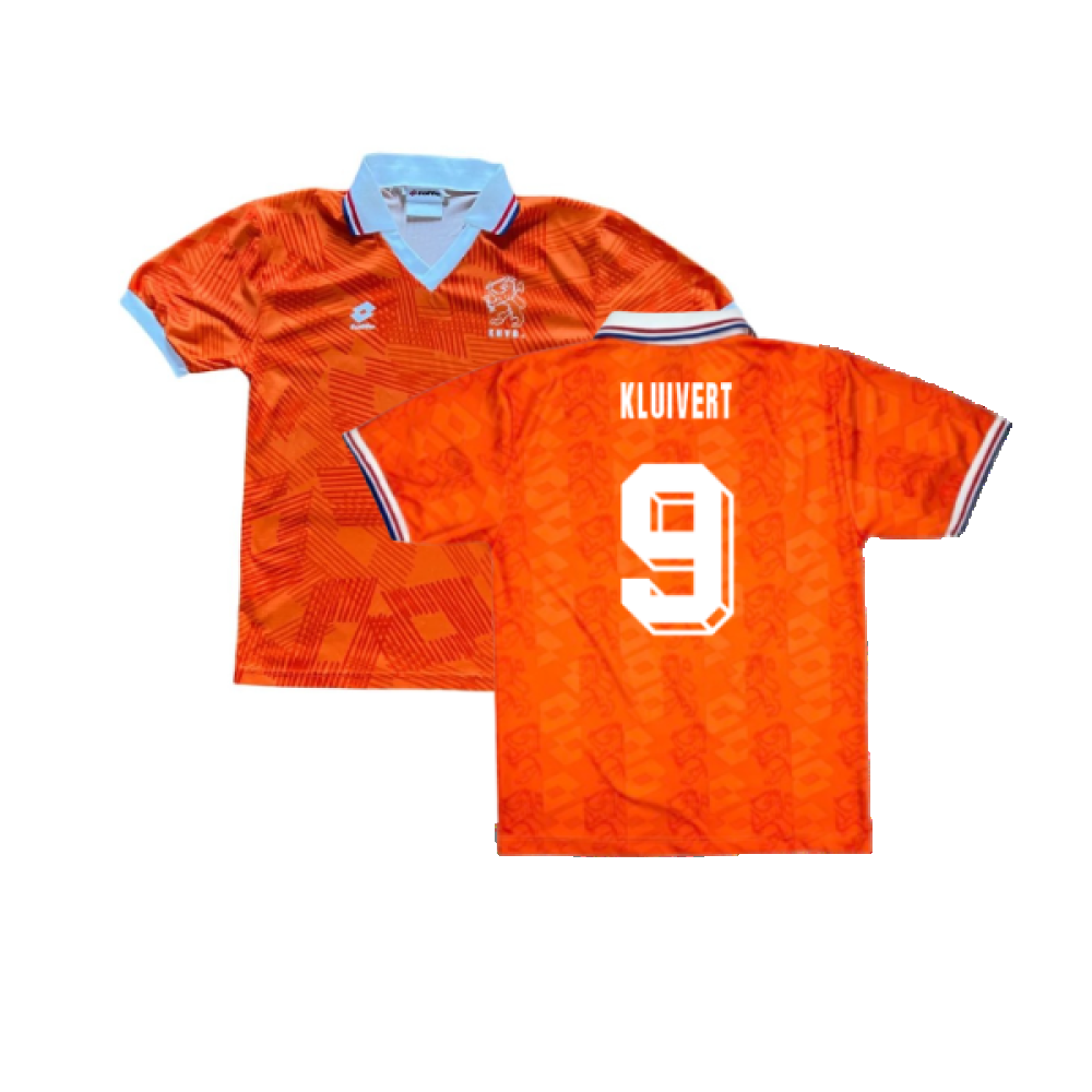 Holland 1992-94 Home Shirt (L) (Excellent) (KLUIVERT 9)_0