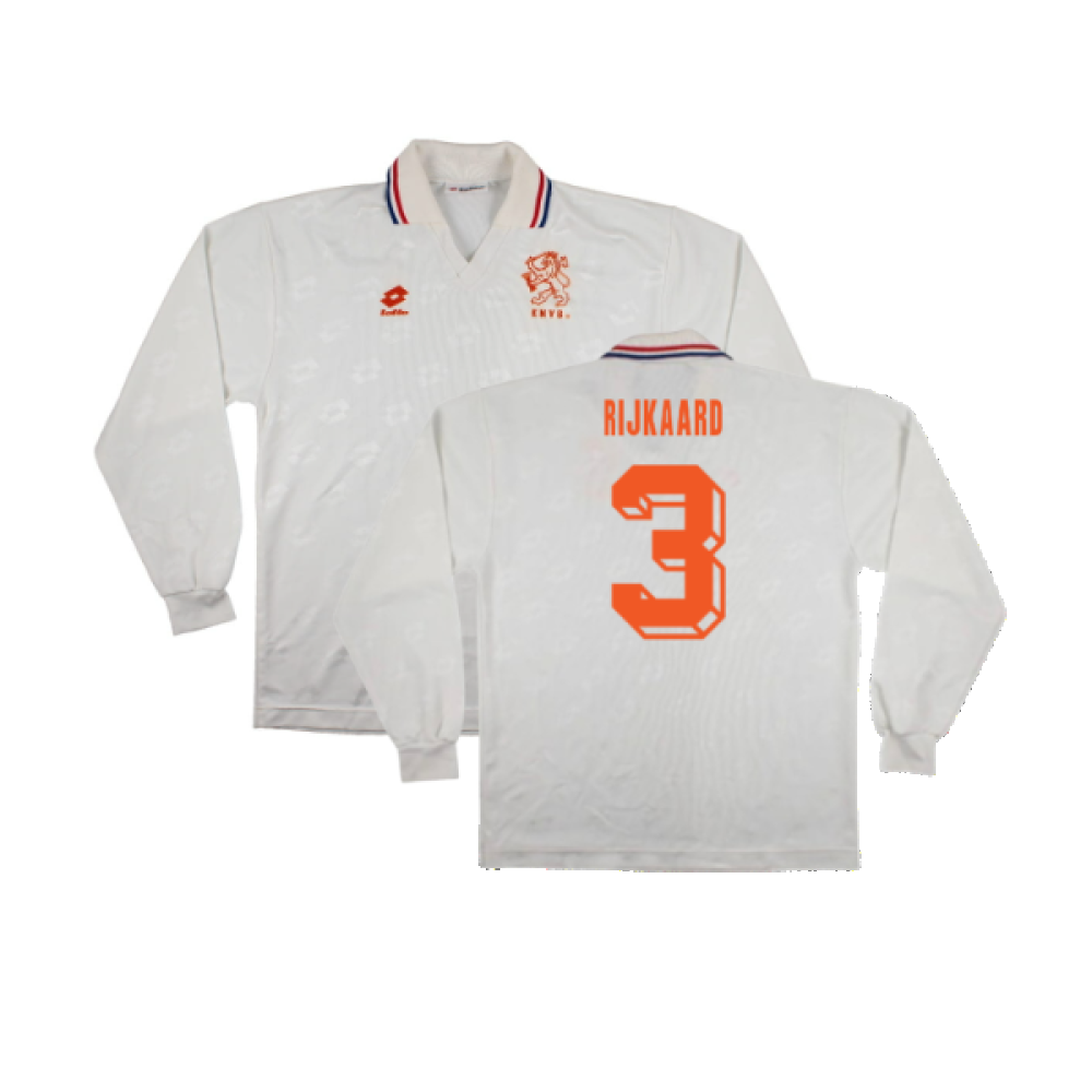 Holland 1992-94 Long Sleeve Away Shirt (L) (Very Good) (RIJKAARD 3)_0