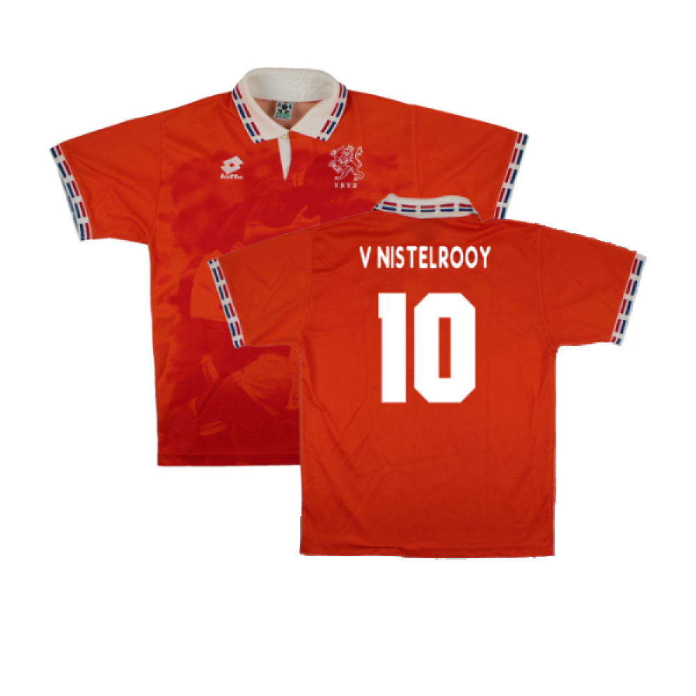 Holland 1996-97 Home Shirt (M) (Very Good) (V NISTELROOY 10)_0