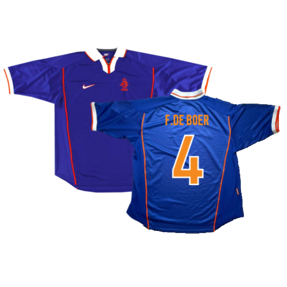 Holland 1998-00 Away (S) (Excellent) (F.De Boer 4)_0