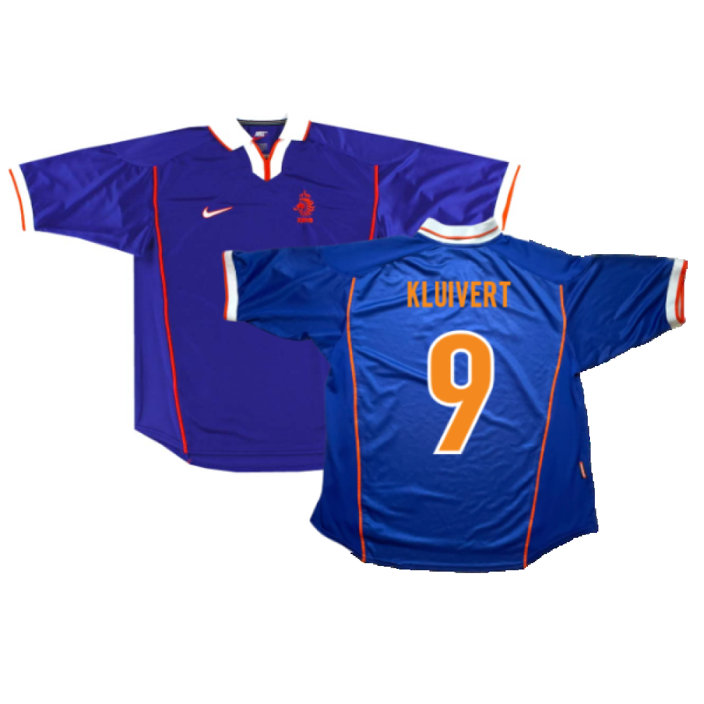 Holland 1998-2000 Away Shirt (Excellent) (Kluivert 9)_0