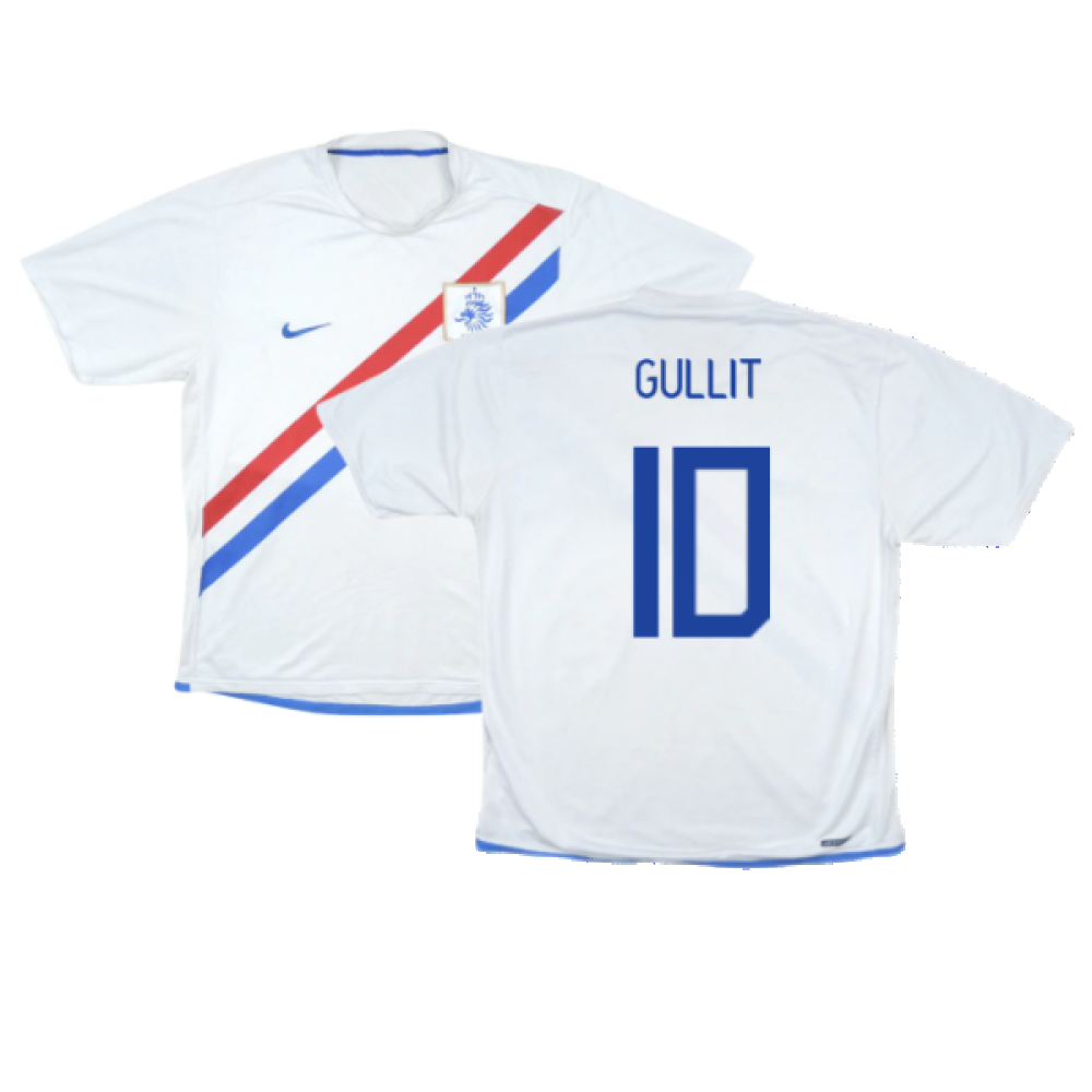 Holland 2006-08 Away Shirt (L) (Very Good) (Gullit 10)_0