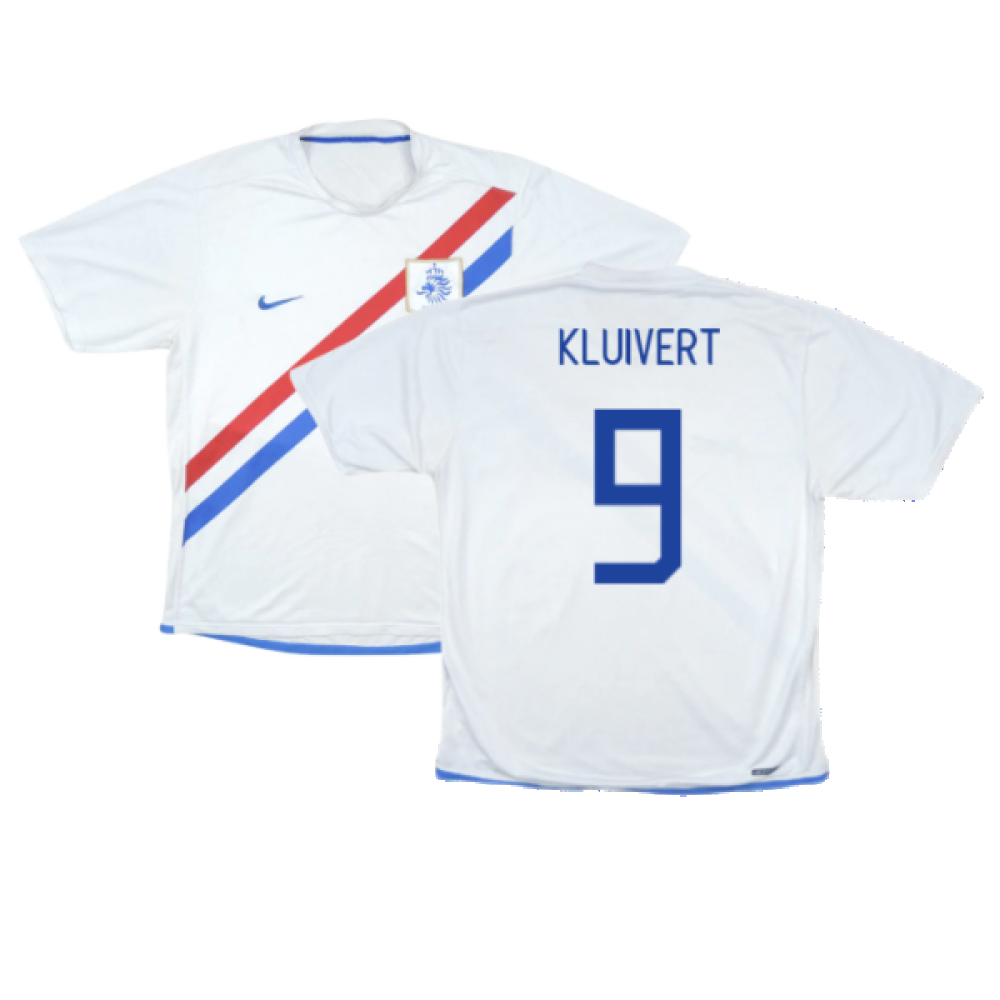 Holland 2006-08 Away Shirt (L) (Very Good) (Kluivert 9)_0