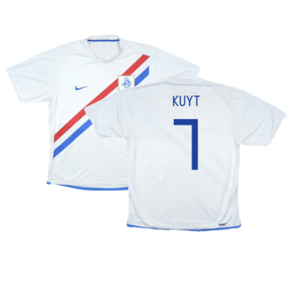 Holland 2006-08 Away Shirt (L) (Very Good) (Kuyt 7)_0