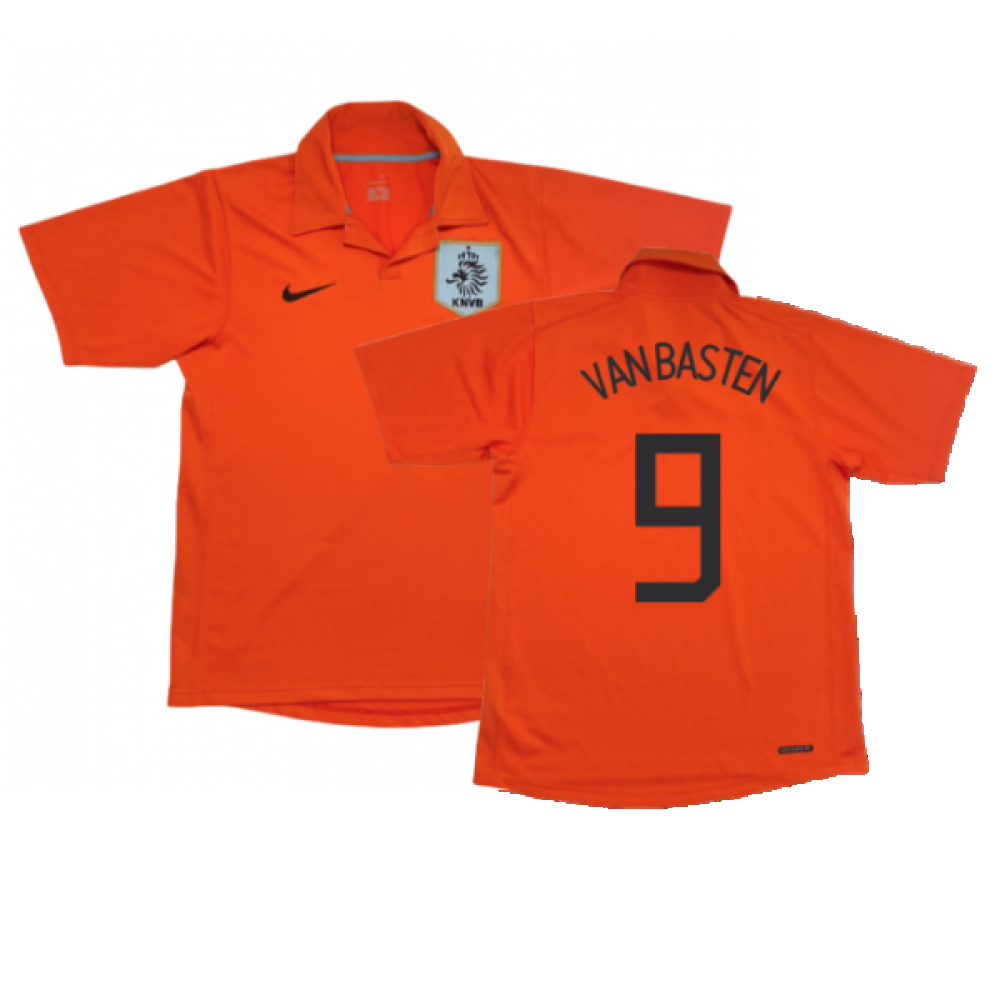 Holland 2006-08 Home Shirt (S) (Excellent) (Van Basten 9)_0