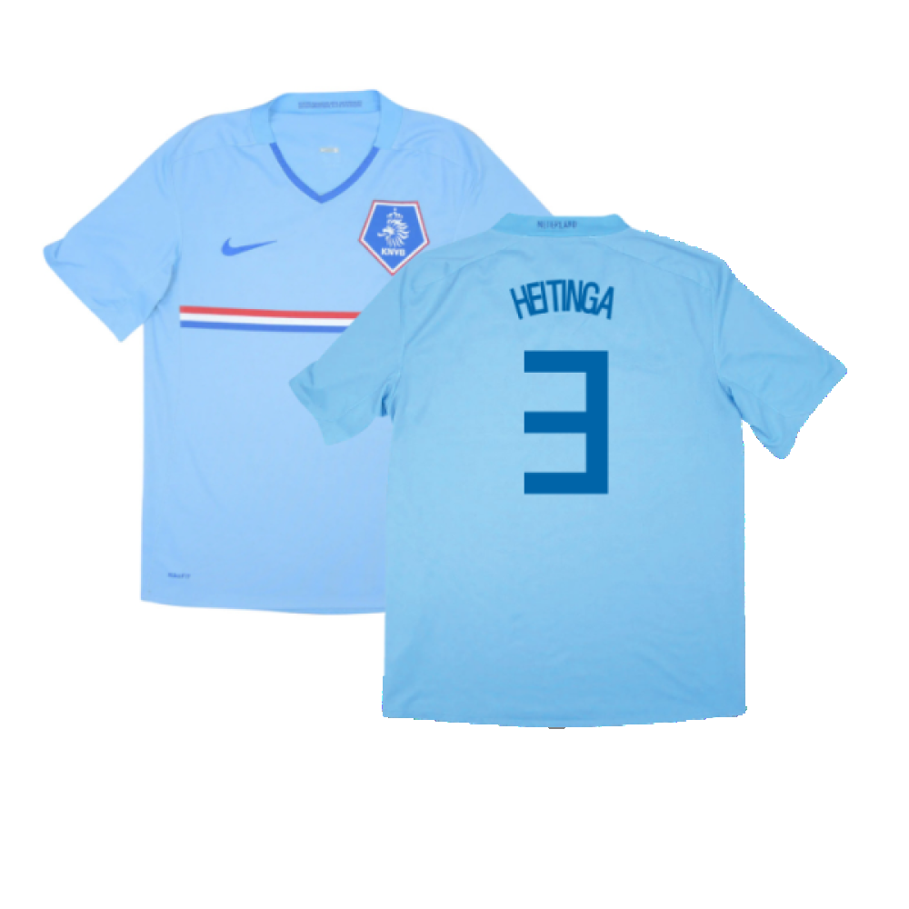 Holland 2008-09 Away Shirt (S) (Good) (Heitinga 3)_0