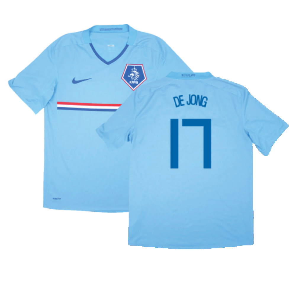 Holland 2008-10 Away Shirt (XLB) (Fair) (De Jong 17)_0