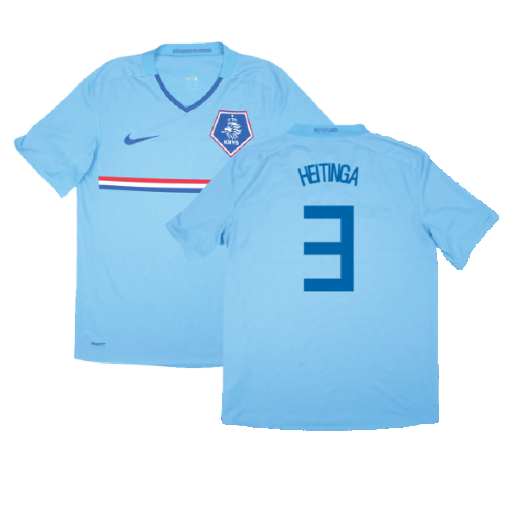 Holland 2008-10 Away Shirt (Excellent) (Heitinga 3)_0