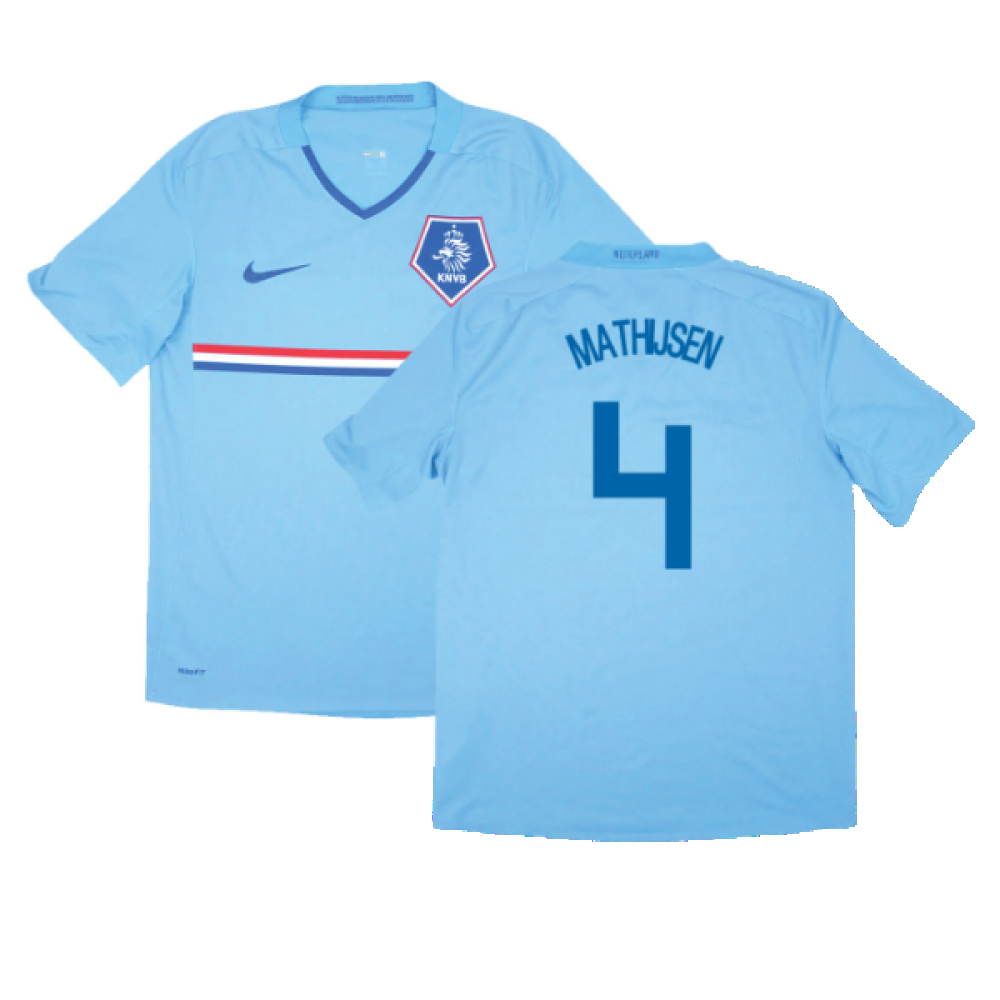 Holland 2008-10 Away Shirt (XLB) (Fair) (Mathijsen 4)_0