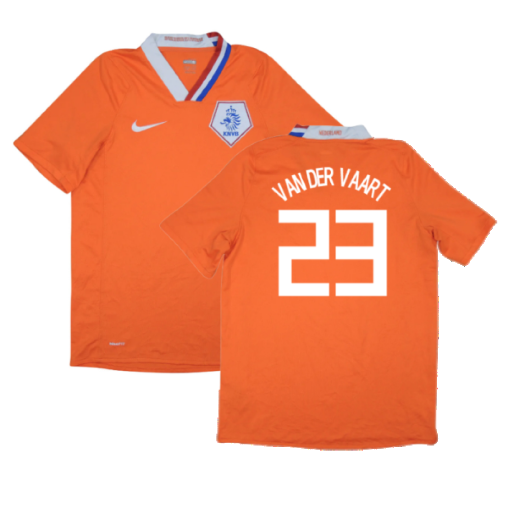 Holland 2008-10 Home Shirt (XL) (Excellent) (Van Der Vaart 23)_0