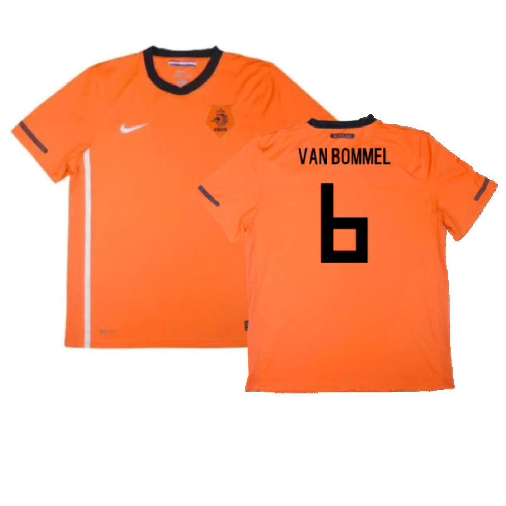 Holland 2010-11 Home Shirt (XL Boys) (Good) (Van Bommel 6)_0