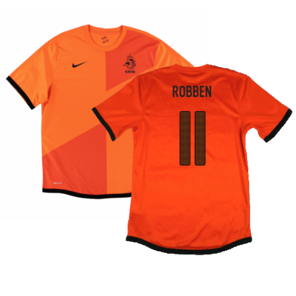 Holland 2012-13 Home Shirt (Excellent) (Robben 11)_0