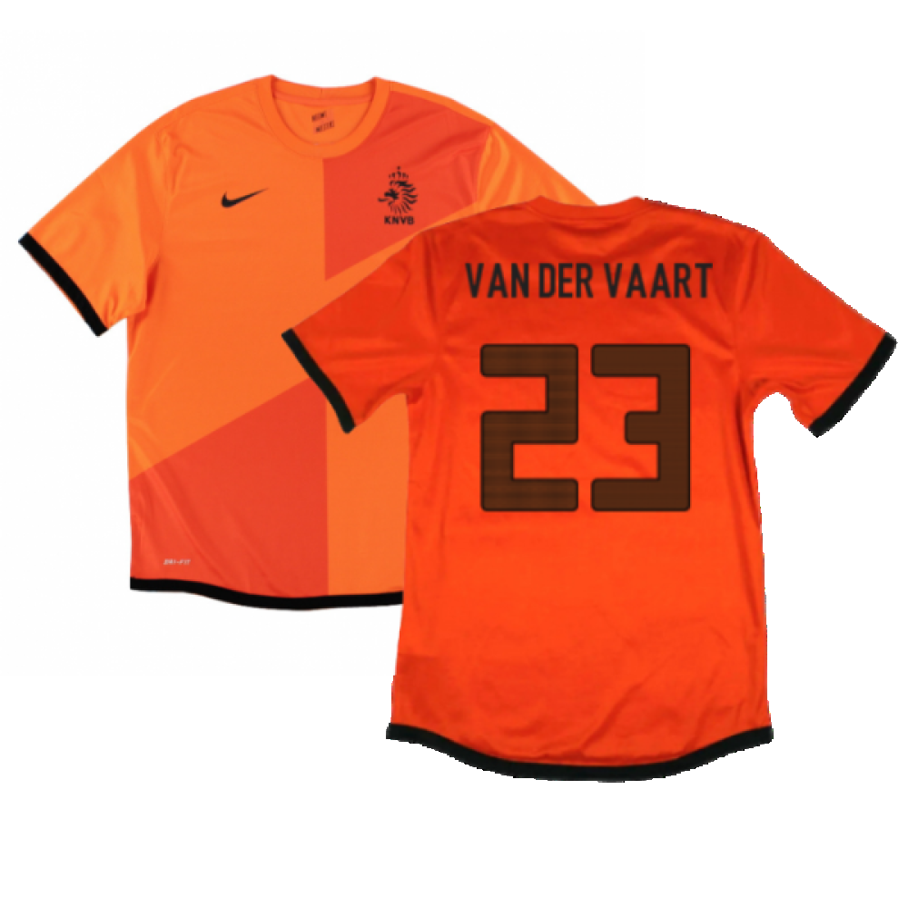 Holland 2012-13 Home Shirt (L) (Good) (Van Der Vaart 23)_0