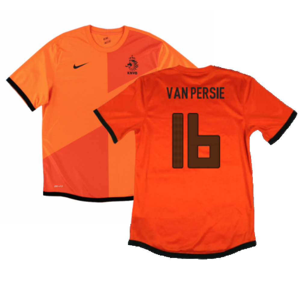 Holland 2012-13 Home Shirt (Excellent) (Van Persie 16)_0