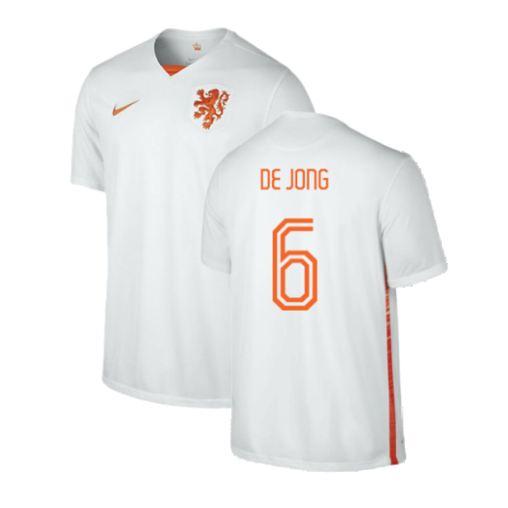 Holland 2015-16 Away Shirt (L) (Very Good) (De Jong 6)_0