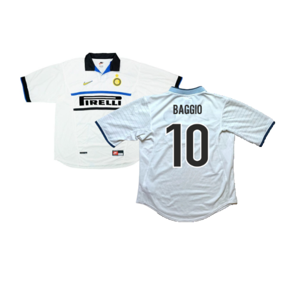 Inter Milan 1998-00 Away Shirt (Very Good) (Baggio 10)_0