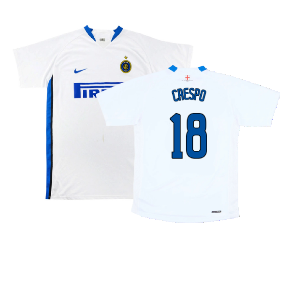 Inter Milan 2006-2007 Away Shirt (Excellent) (Crespo 18)_0