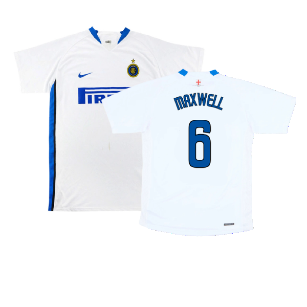 Inter Milan 2006-2007 Away Shirt (Excellent) (Maxwell 6)_0