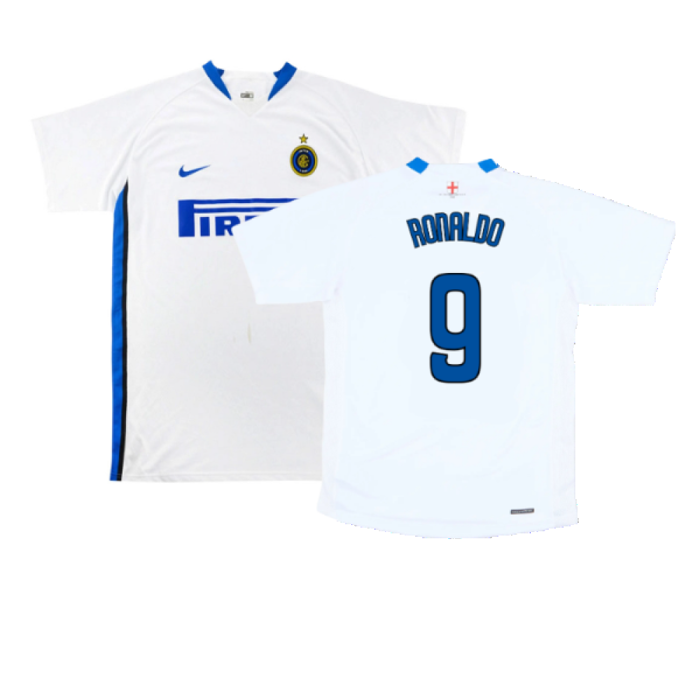 Inter Milan 2006-2007 Away Shirt (Excellent) (Ronaldo 9)_0