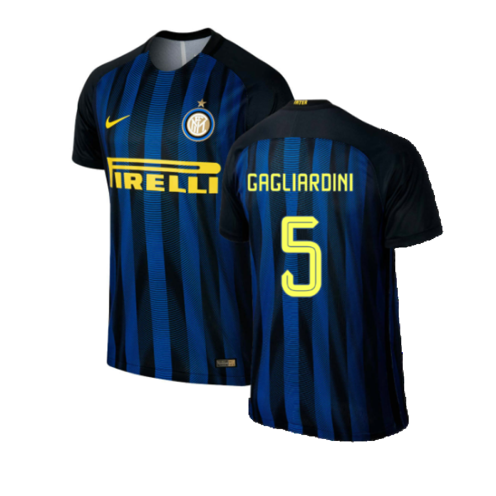 Inter Milan 2016-17 Home Shirt (S) (Excellent) (Gagliardini 5)_0