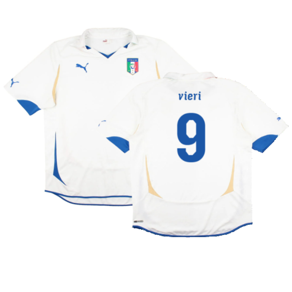 Italy 2010-11 Away Shirt (Very Good) (Vieri 9)_0