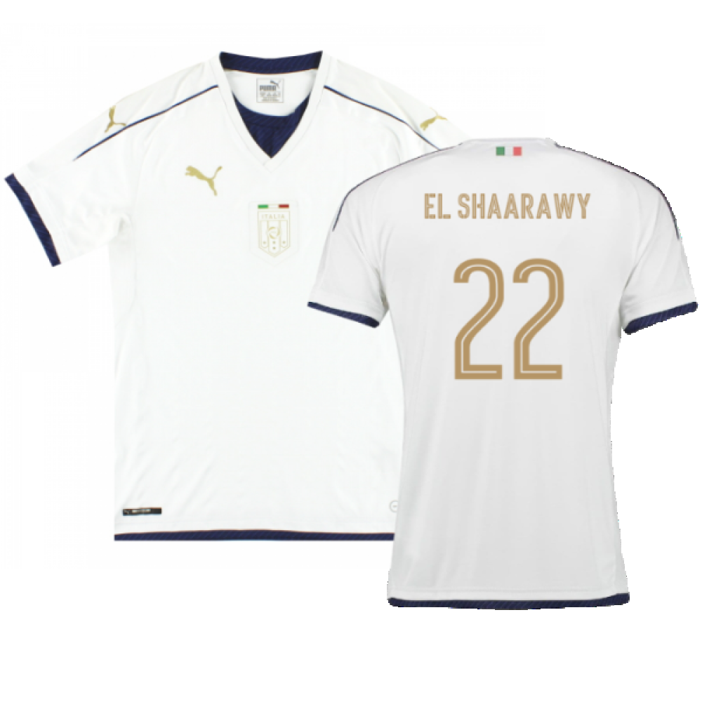 Italy 2016-17 Away Shirt (M) (Excellent) (El Shaarawy 22)_0