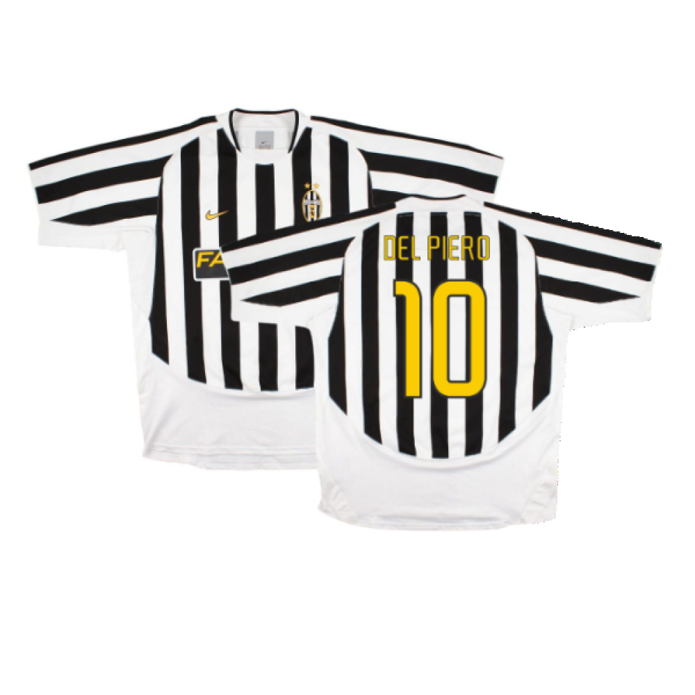 Juventus 2003-04 Home Shirt (XXL) (Excellent) (Del Piero 10)_0