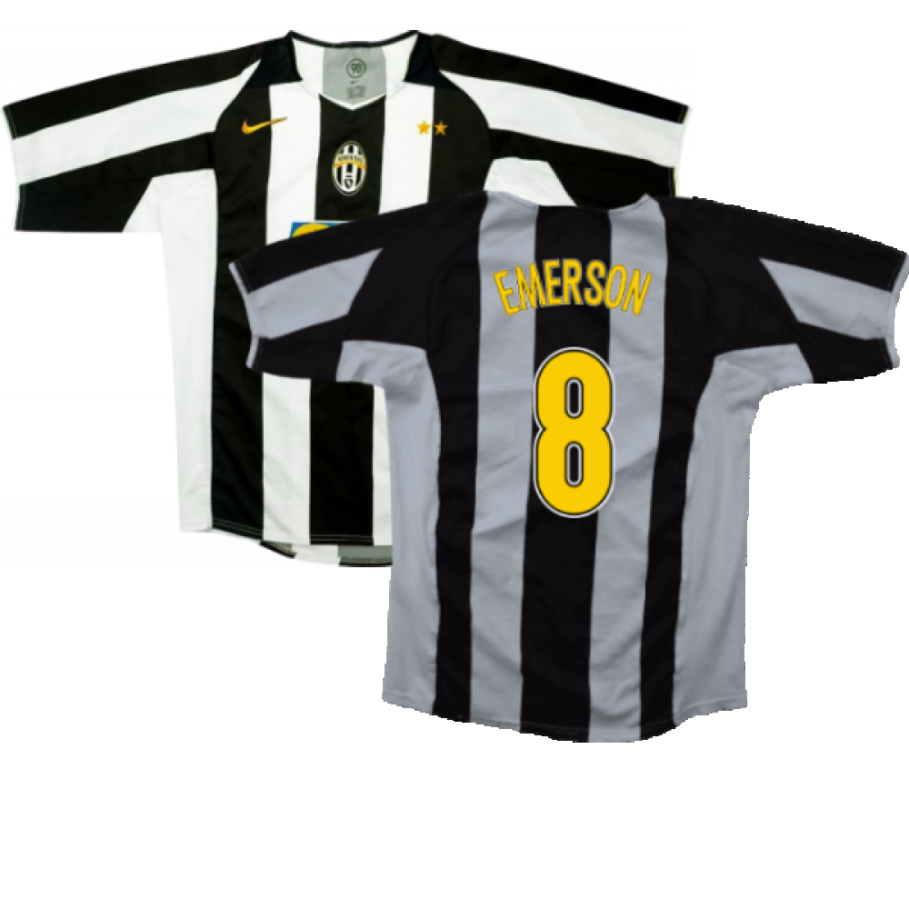 Juventus 2004-05 Home Shirt (XL) (Good) (Emerson 8)_0