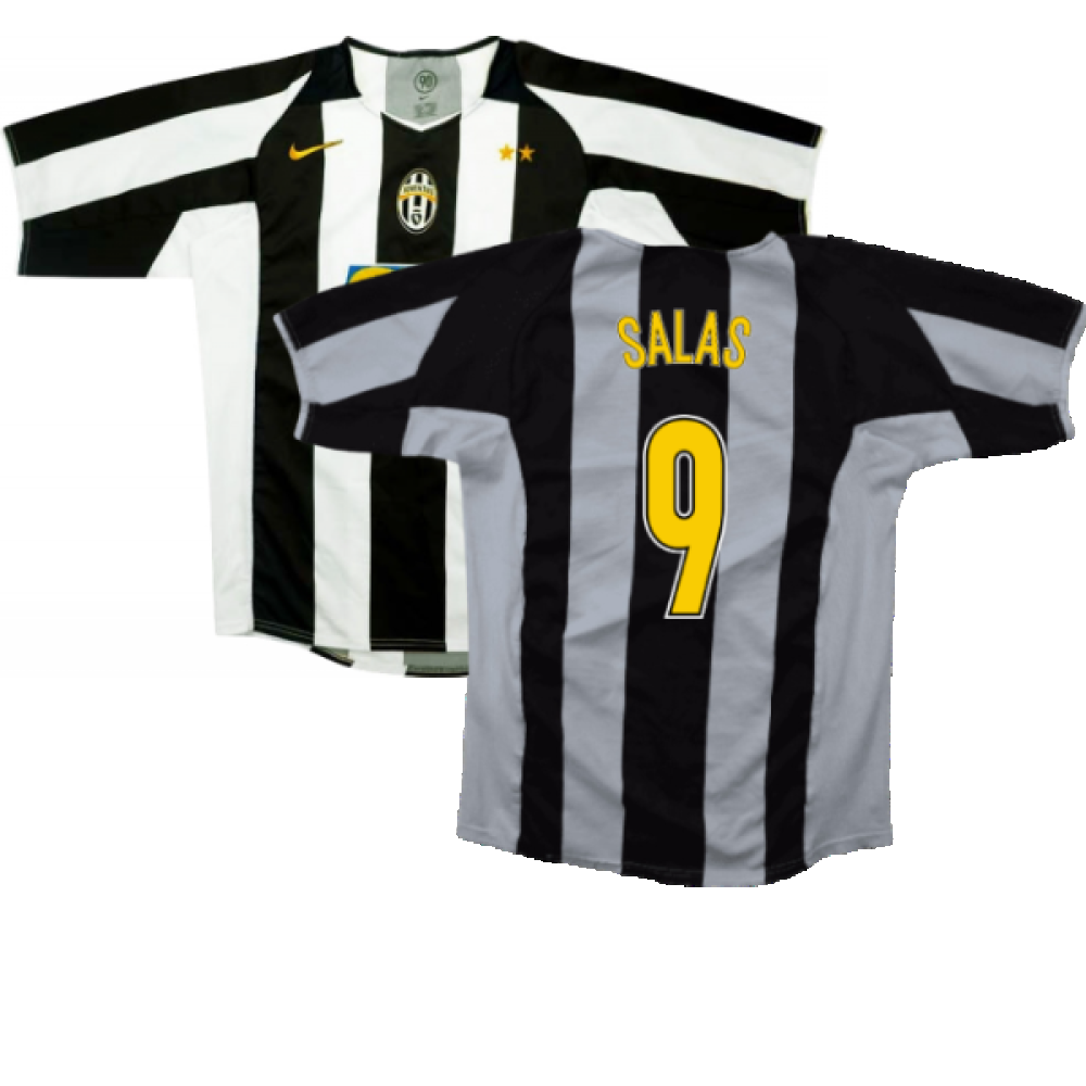 Juventus 2004-05 Home Shirt (XL) (Good) (Salas 9)_0