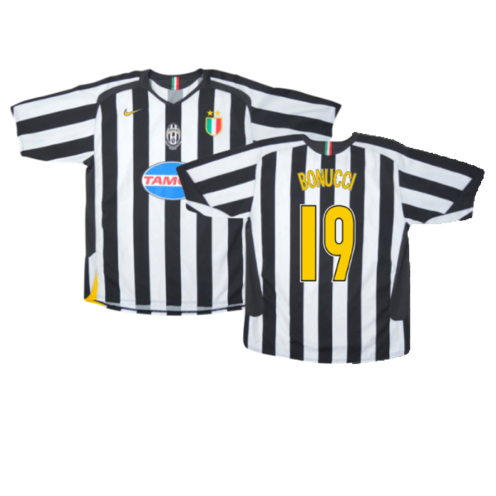 Juventus 2005-06 Home Shirt (XL) (Very Good) (Bonucci 19)_0