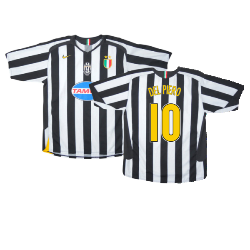 Juventus 2005-06 Home Shirt (XL) (Very Good) (Del Piero 10)_0