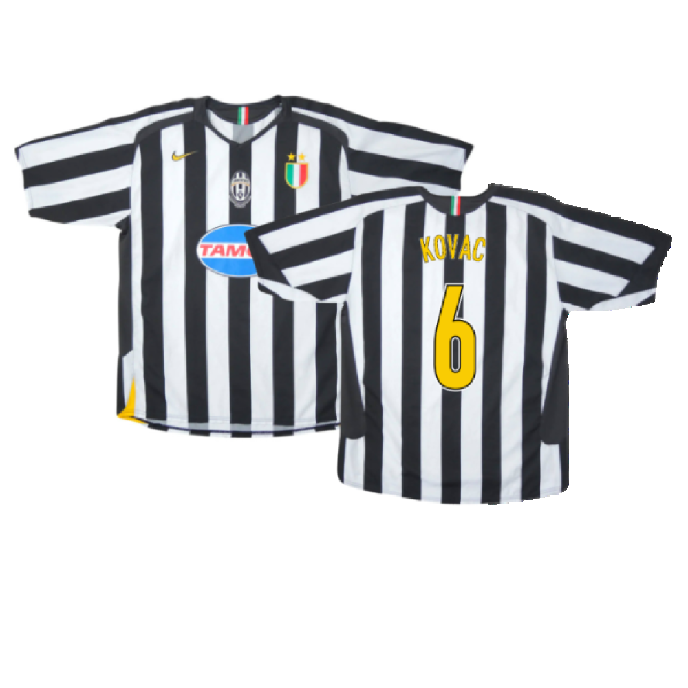 Juventus 2005-06 Home Shirt (XL) (Very Good) (Kovac 6)_0