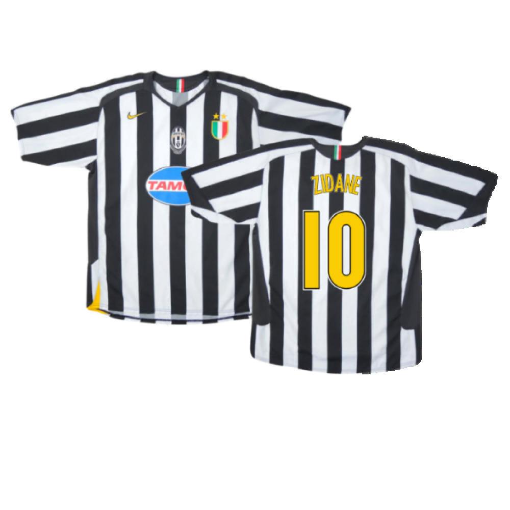 Juventus 2005-06 Home Shirt (XL) (Very Good) (Zidane 10)_0