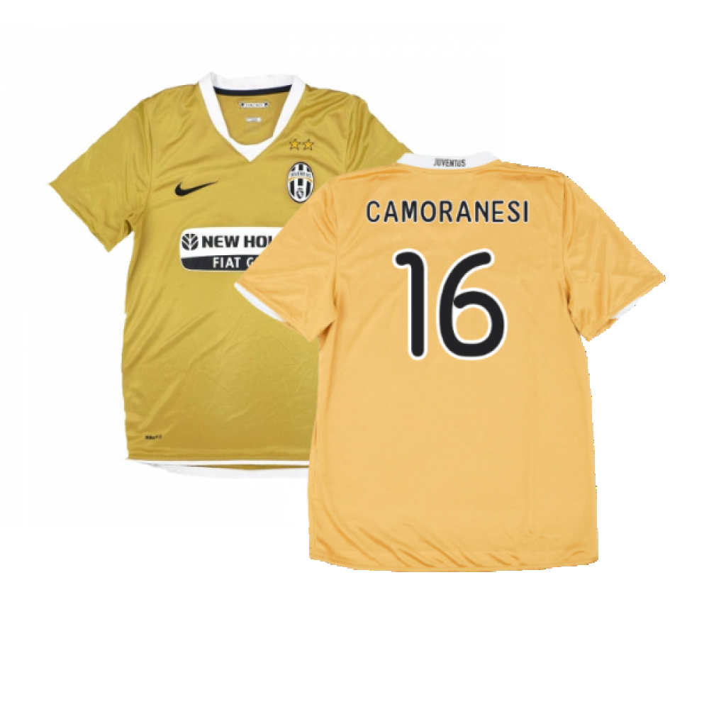 Juventus 2008-09 Away Shirt (Very Good) (Camoranesi 16)_0