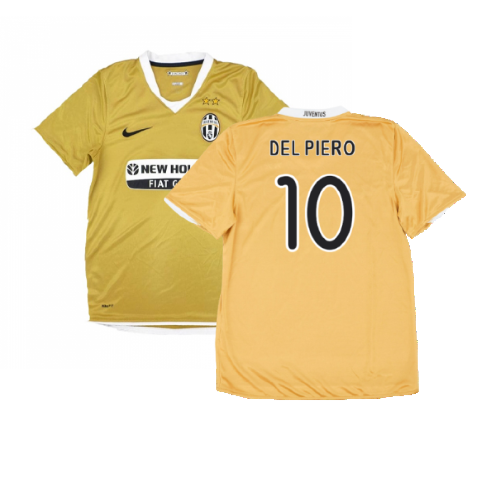 Juventus 2008-09 Away Shirt (Very Good) (Del Piero 10)_0