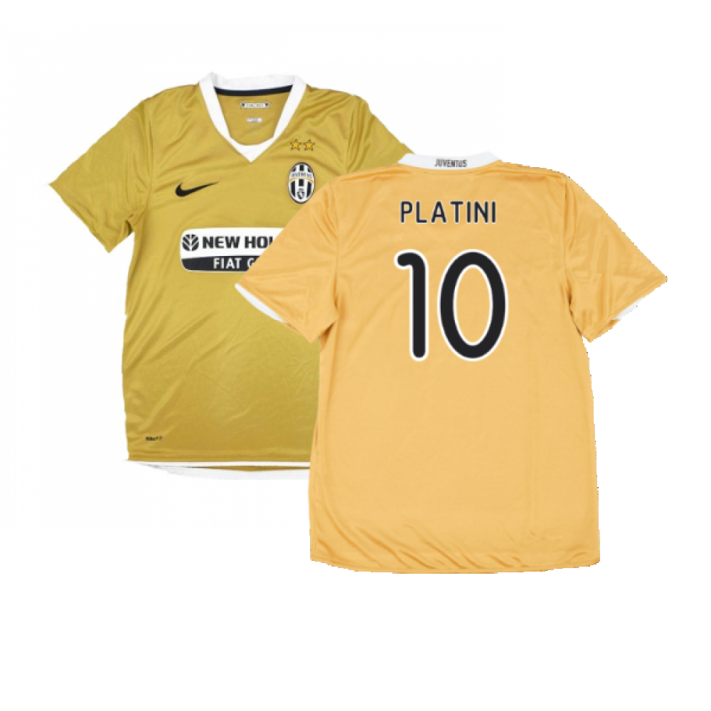 Juventus 2008-09 Away Shirt (Very Good) (Platini 10)_0