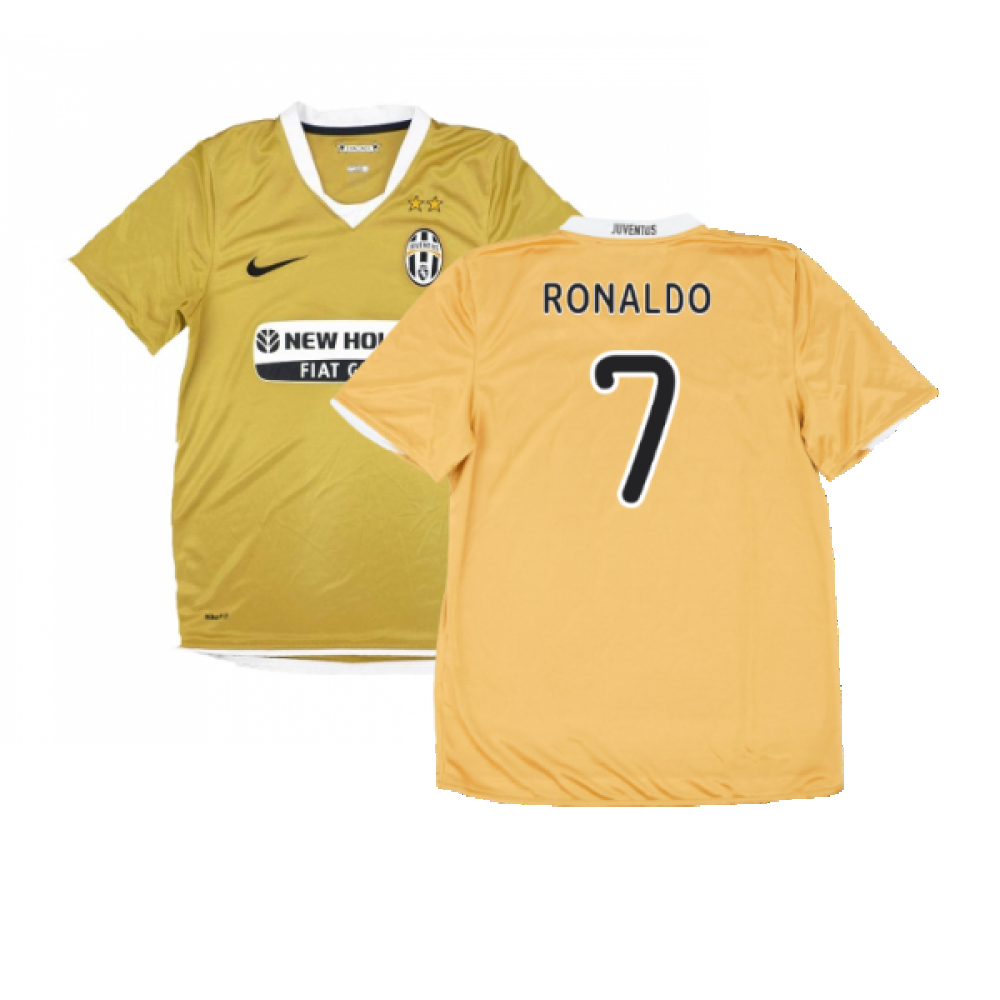 Juventus 2008-09 Away Shirt (Very Good) (Ronaldo  7)_0