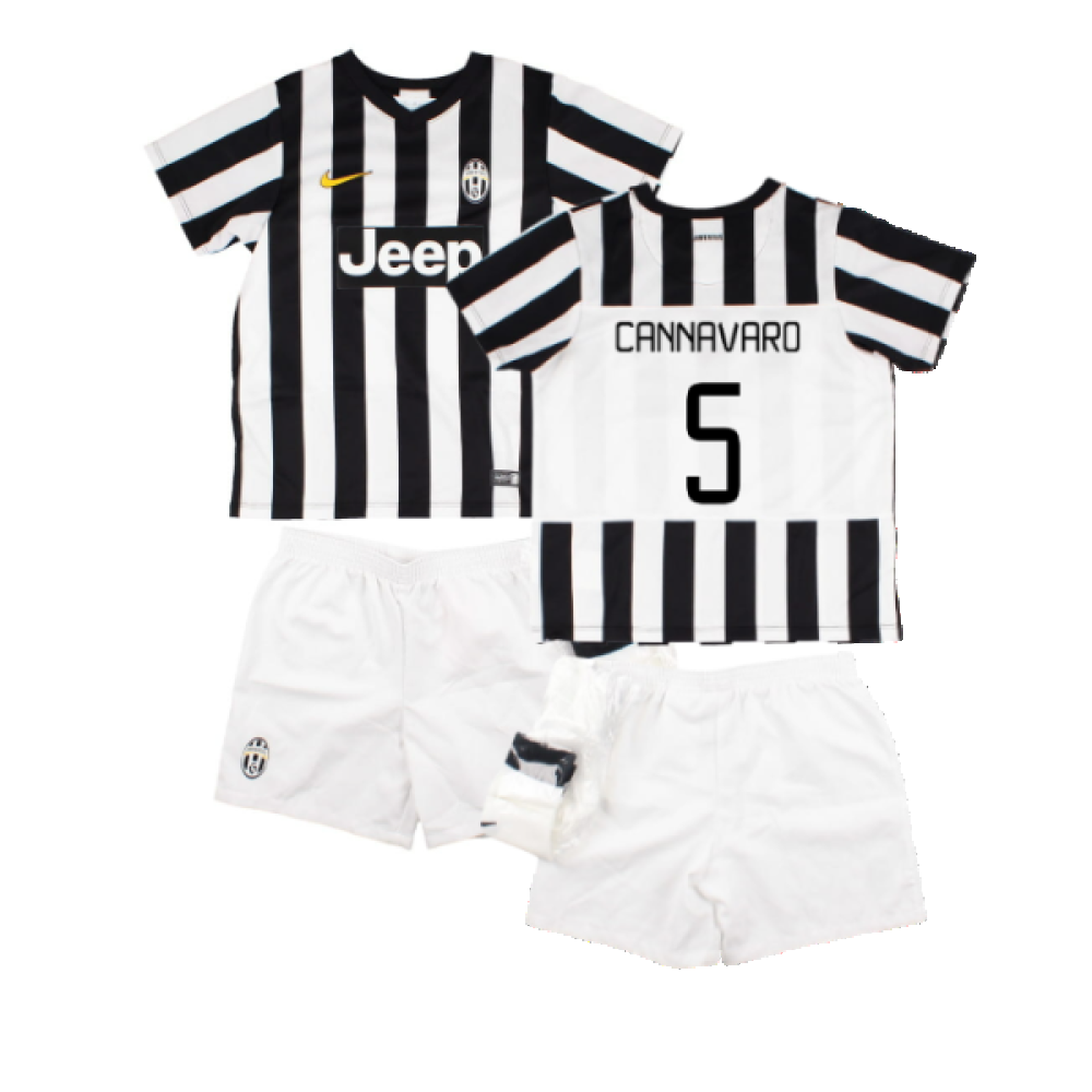 Juventus 2014-15 Home Infant Kit (LB) (Excellent) (Cannavaro 5)_0